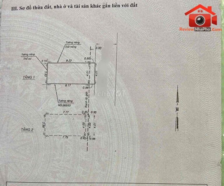 4.2 tỷ – Diện tích 40 m2 – Cống Lở – Phường 15 – Quận Tân Bình – Thành phố Hồ Chí Minh REVIEW NHÀ PHỐ