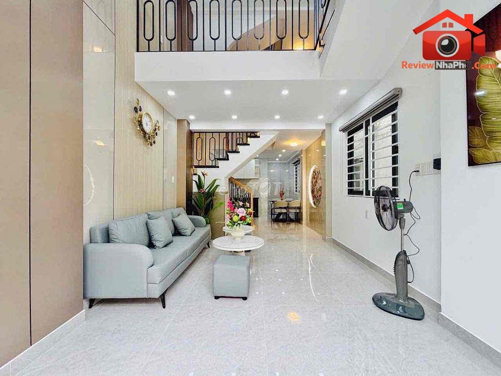 Review nhà phố Trần Thị Trọng Quận Tân Bình TP.HCM giá 5.95 tỷ