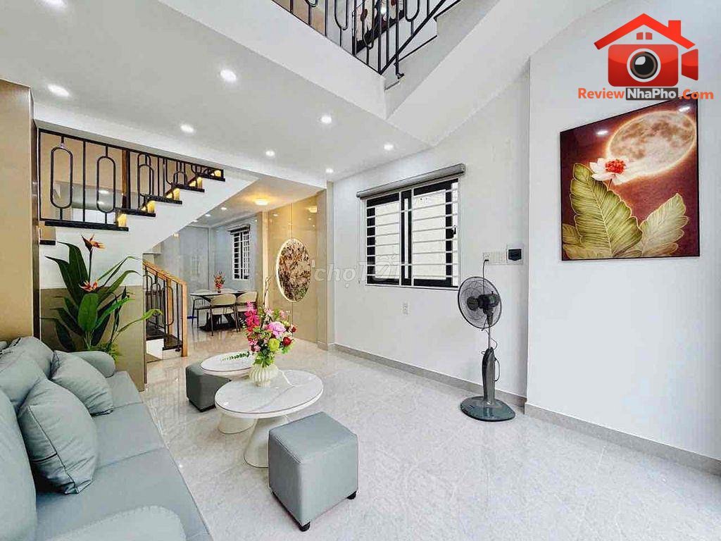 Review nhà phố Trần Thị Trọng Quận Tân Bình TP.HCM giá 5.95 tỷ