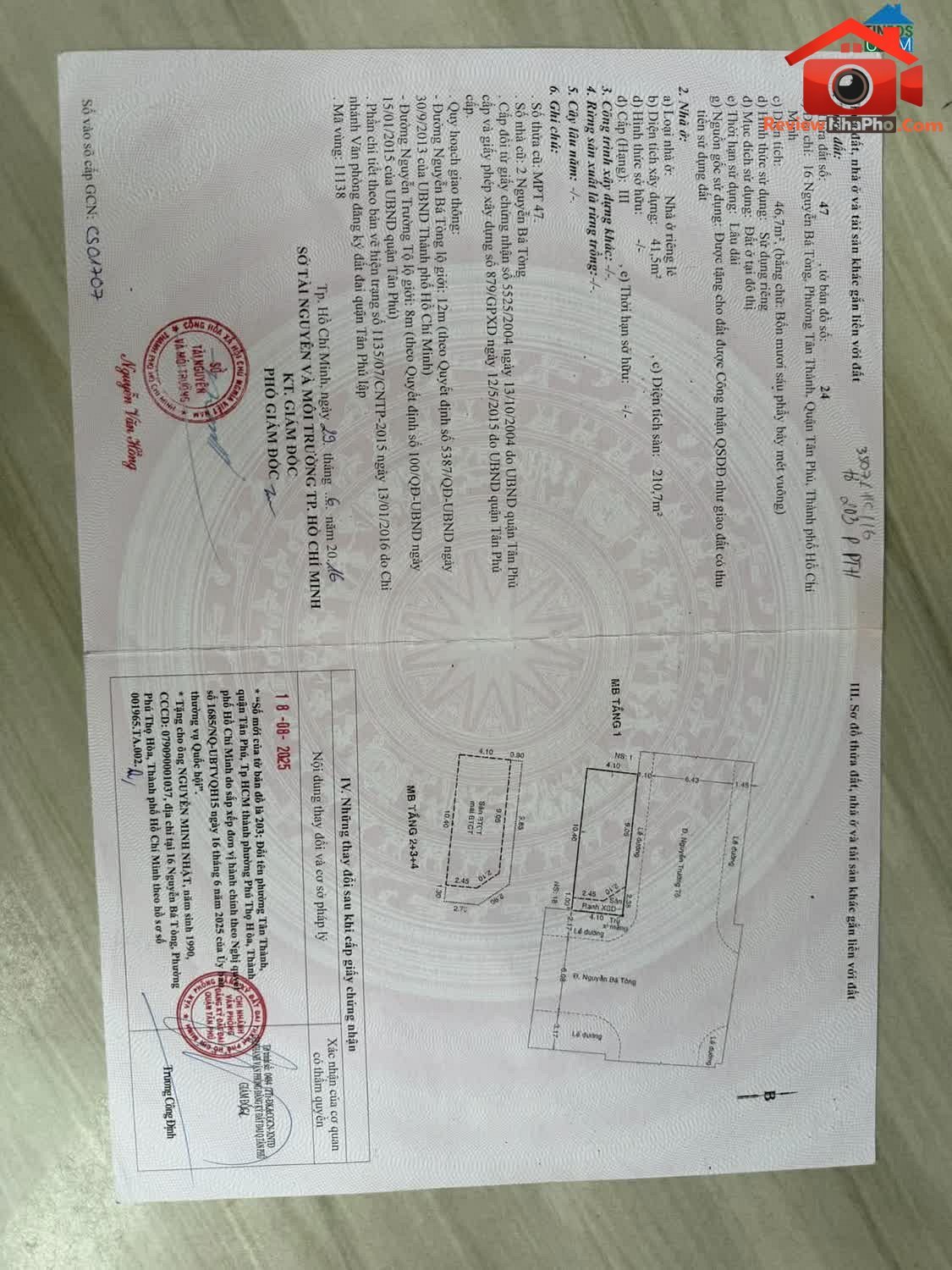 Review nhà phố Tân Phú, Hồ Chí Minh giá tốt chỉ 13… – Bán nhà mặt phố Quận Tân Phú – TP Hồ Chí Minh giá 10 – 15 tỷ