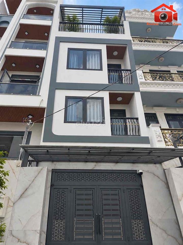 Review nhà phố Lê Văn Quới Bình Tân TP.HCM với 4 phòng ngủ giá 5.3 tỷ