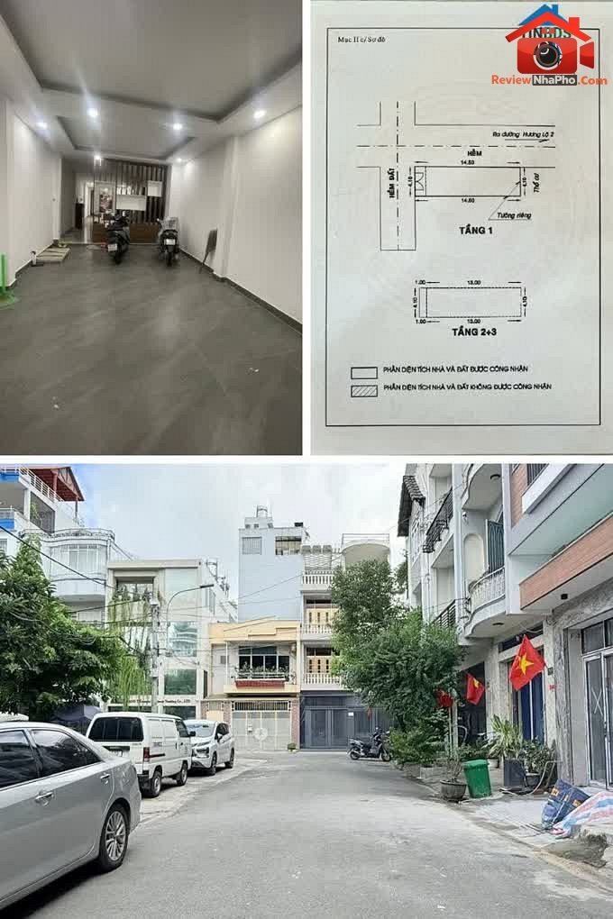 Review nhà phố Tân Bình, Hồ Chí Minh – 2 mặt thoáng 60m2 giá 9.5 tỷ