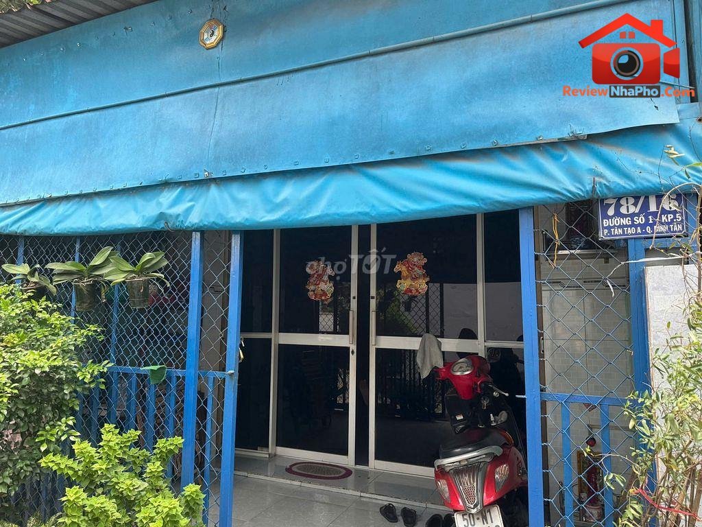Review nhà phố Quận Bình Tân TP.HCM – Căn nhà 4 tỷ, 56m2