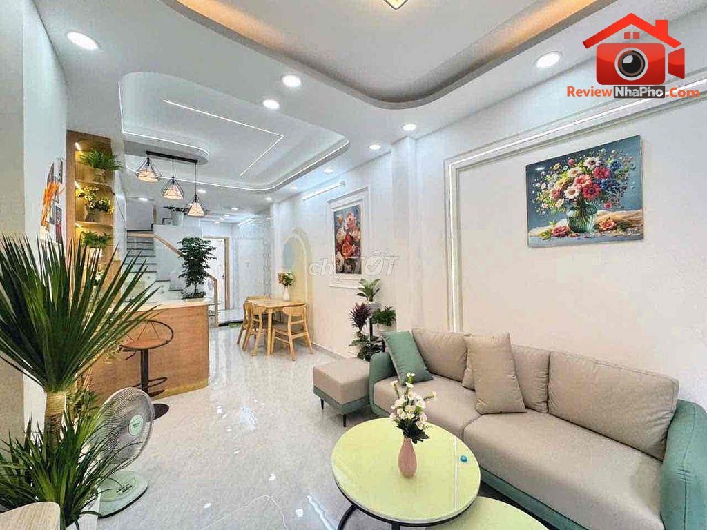 Nhà phố 3 tầng 4PN hẻm xe hơi tại Hương Lộ 2, Bình Tân TP.HCM giá 4.7 tỷ