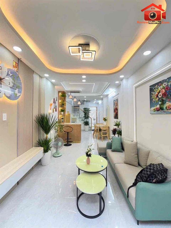 Nhà phố 3 tầng 4PN hẻm xe hơi tại Hương Lộ 2, Bình Tân TP.HCM giá 4.7 tỷ