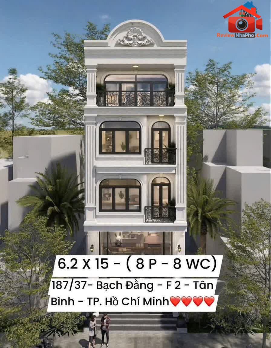 Review nhà phố Tân Bình Hồ Chí Minh với giá 13.5 tỷ và diện tích 93m2