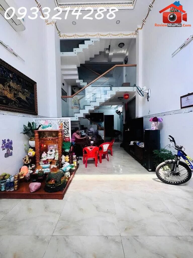 Review nhà phố 5 tầng Đường Số 9 Bình Hưng Hòa Bình Tân giá 6.2 tỷ