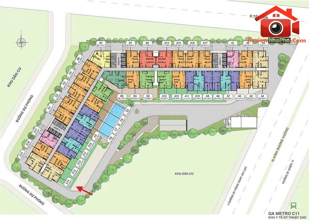 Review nhà phố Bình Tân 4 tỷ, diện tích 80m², 2PN tại Moonlight Boulevard