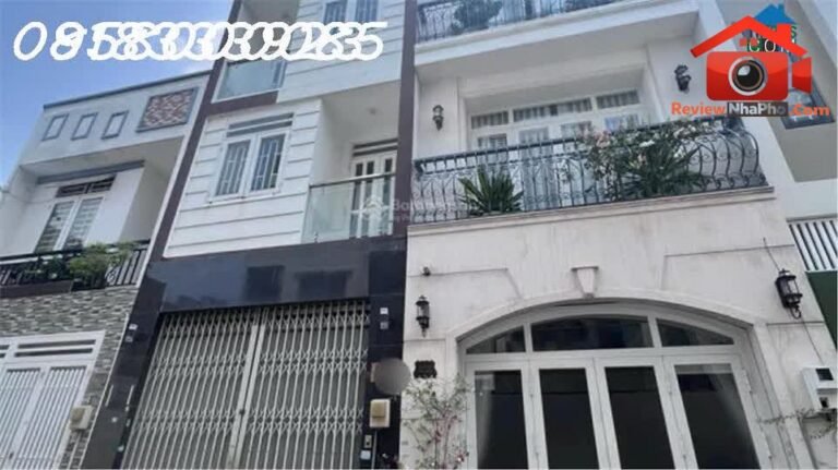 Mặt phố Tên Lửa Bình Tân TP.HCM, 80m², giá 4 tỷ