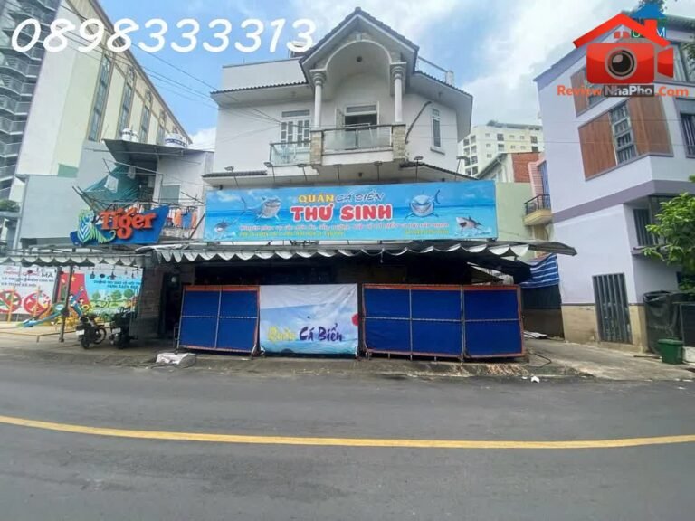 Review nhà phố Tân Phú Hồ Chí Minh mặt tiền Đàm Thận Huy, giá 5.5 tỷ