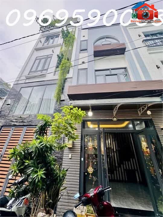 Review nhà phố Tân Phú TP.HCM – 4 tầng, hẻm xe hơi, giá 6 tỷ, diện tích 37m²