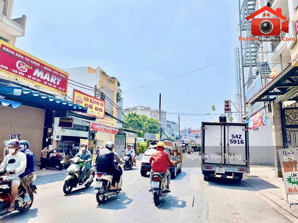Review nhà phố mặt tiền đường Sơn Kỳ Quận Tân Phú TP.HCM giá 10.8 tỷ