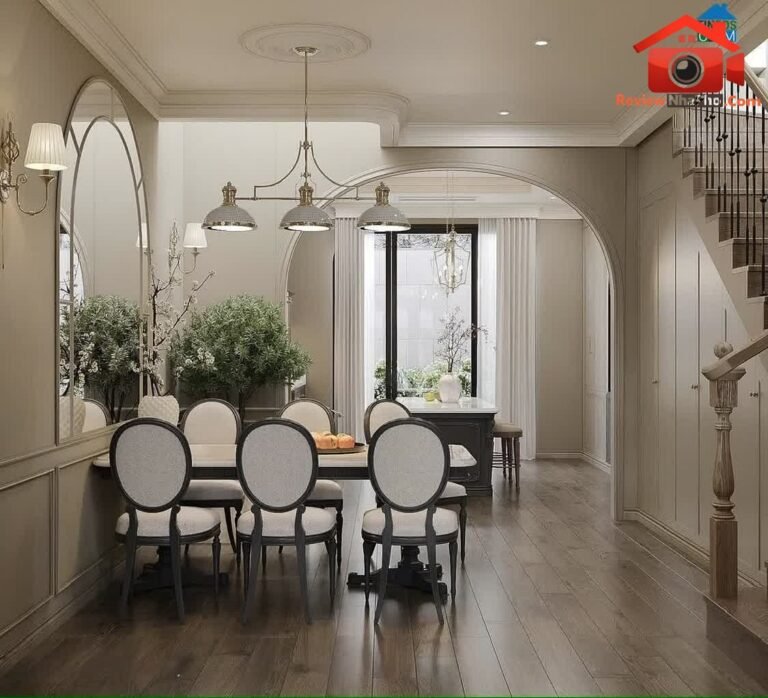 Review nhà phố Tân Bình với thiết kế châu Âu, giá 16 tỷ