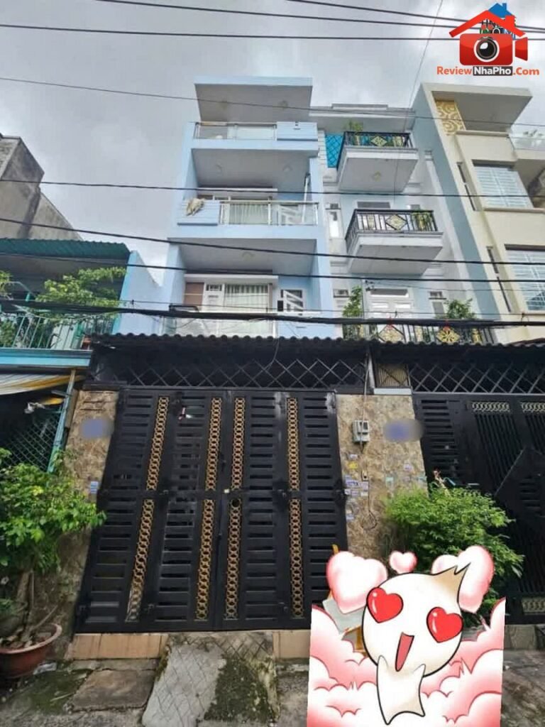 Review nhà phố Bình Tân – Bán nhà riêng 4 tầng giá 5.45 tỷ