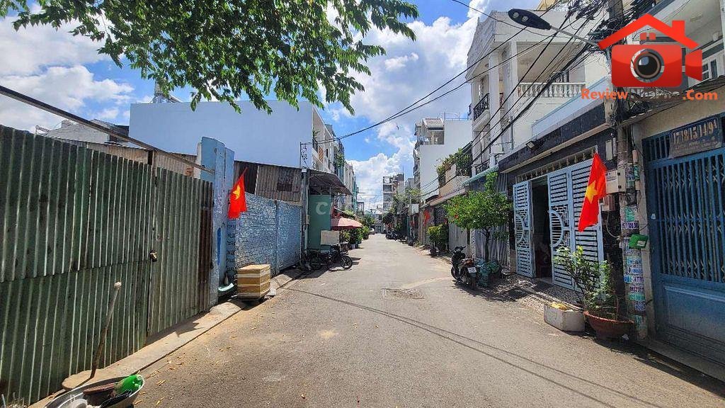 Review nhà đất sổ đỏ hẻm xe hơi Bình Hưng Hòa B Quận Bình Tân TP.HCM giá 3.9 tỷ