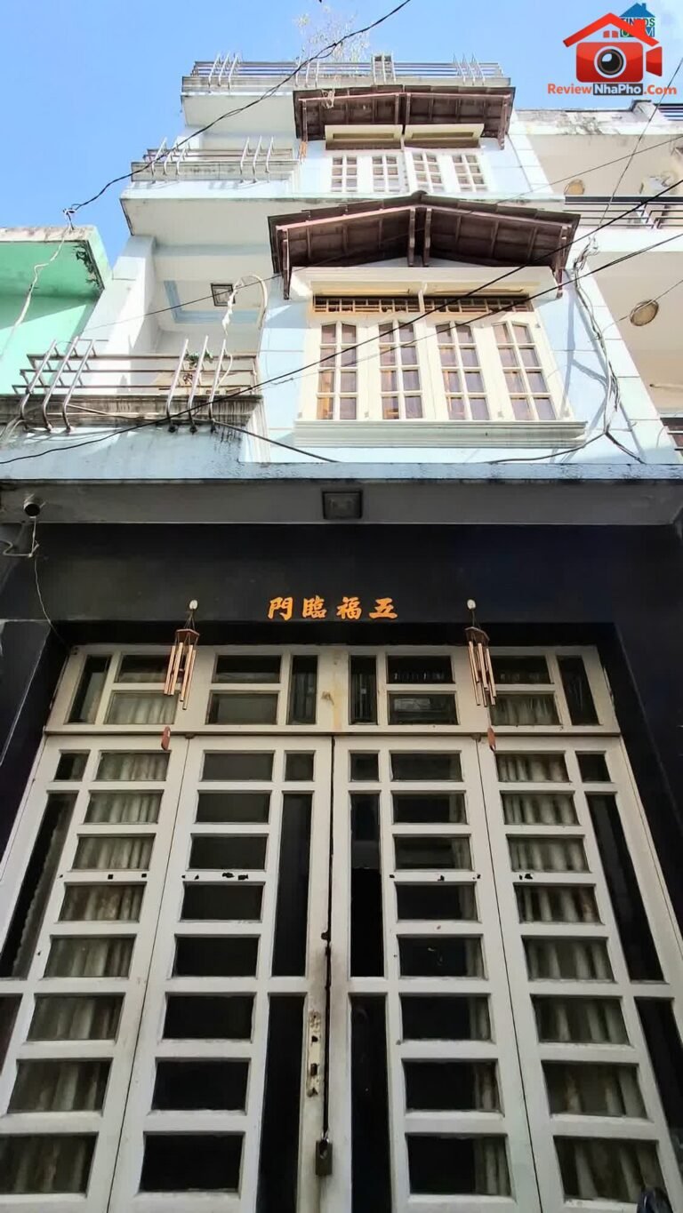 Review nhà phố Tân Bình Hồ Chí Minh với 4 tầng và 4 phòng ngủ