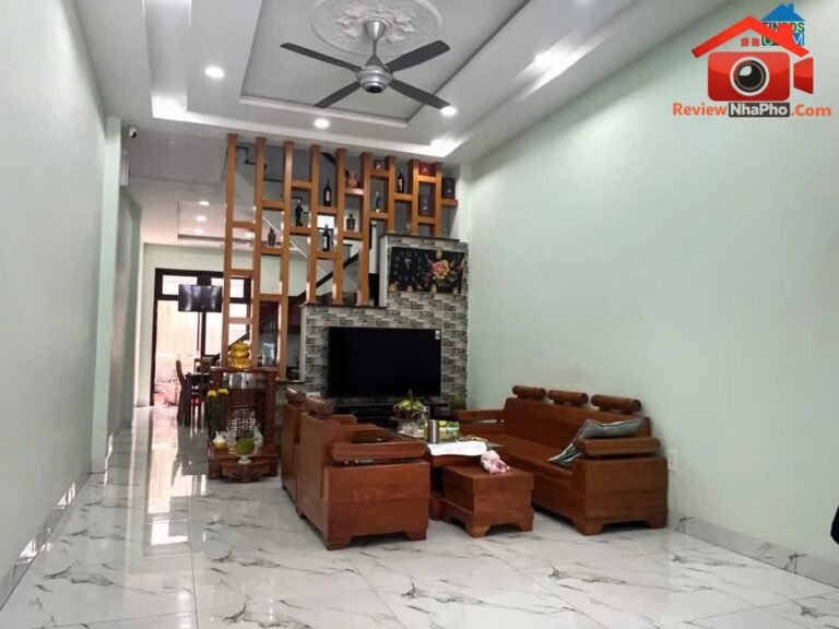 Review nhà phố Bình Tân 5.5 tỷ, 74m², 3 tầng mặt tiền kinh doanh
