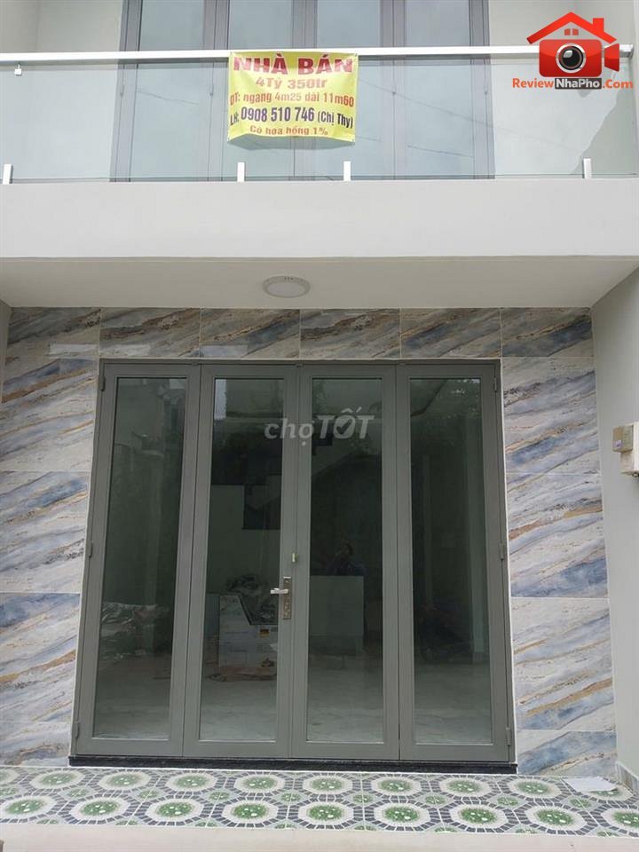 Review nhà phố mới xây tại Quận Bình Tân, TP.HCM giá 4.4 tỷ