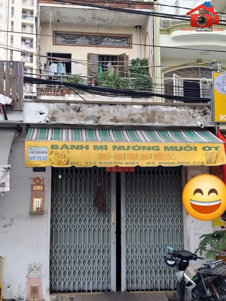 Review nhà phố Tân Phú Hồ Chí Minh – Bán nhà mặt phố 79m² giá 10.2 tỷ
