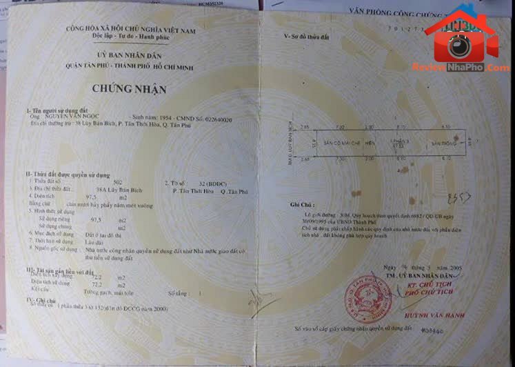 Review nhà phố Tân Phú Hồ Chí Minh – Bán nhà mặt tiền 88m² giá 13.5 tỷ