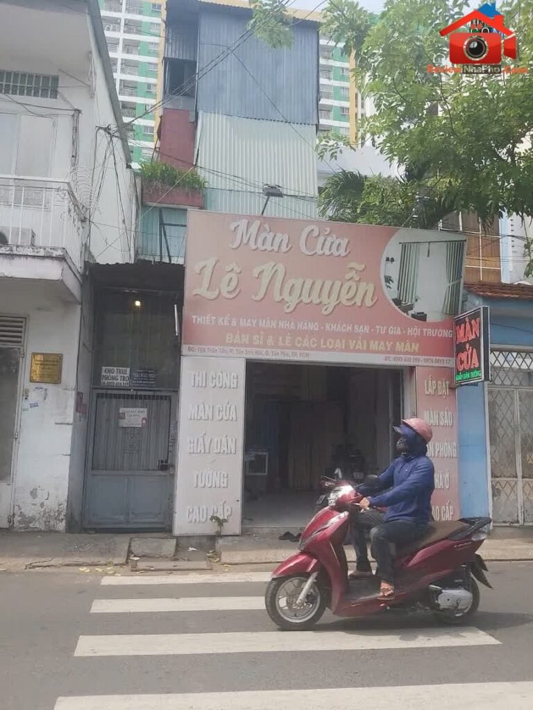 Review nhà phố Tân Phú bán nhà mặt phố Trần Tấn diện tích 186m² giá 23 tỷ