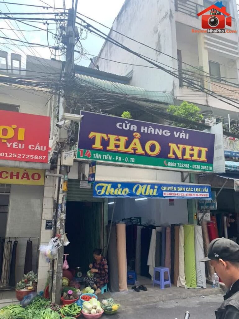 Review nhà phố Tân Bình – Bán nhà mặt tiền Tân Tiến 108m² giá 28 tỷ