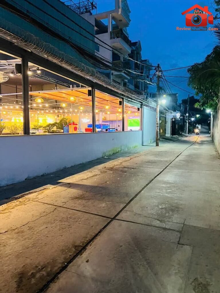 Review nhà phố hẻm xe tải Tân Hòa Đông Bình Tân TP.HCM giá 4.5 tỷ