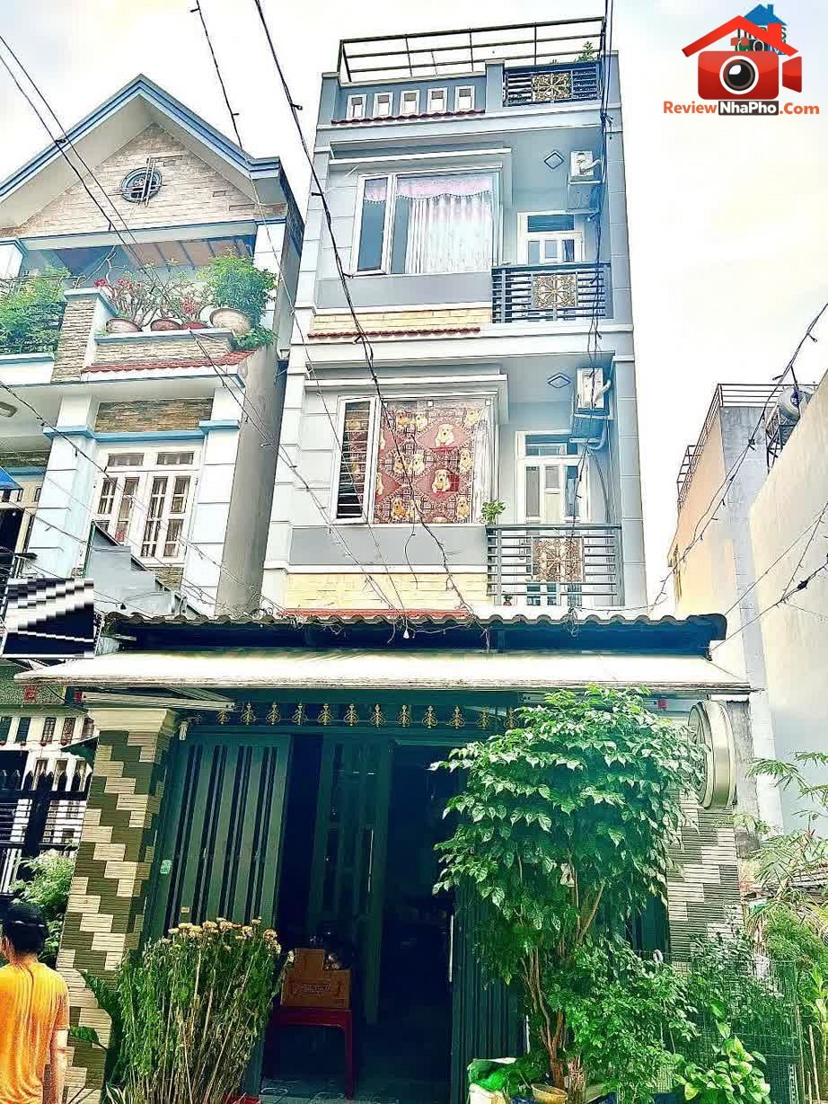 Review nhà phố Bình Tân Hồ Chí Minh – Nhà 4 tầng hẻm xe hơi 68m2 giá 5 tỷ