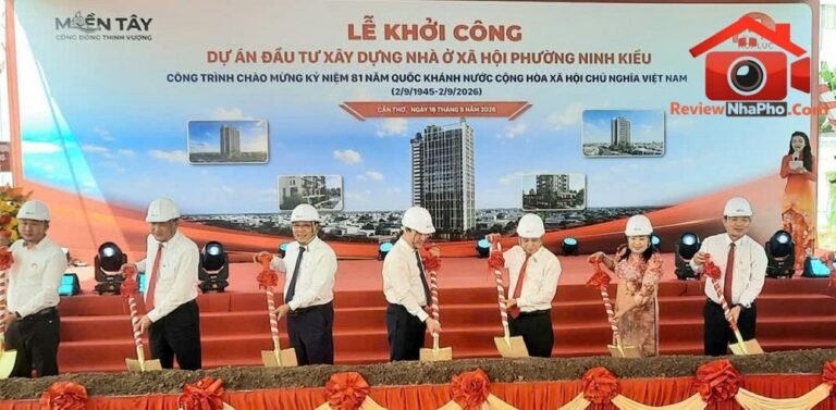 Đầu tư xây dựng nhà ở xã hội tại phường Ninh Kiều, Cần Thơ