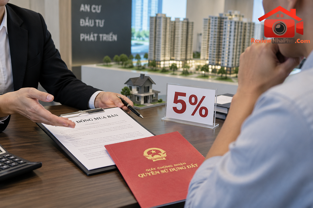 Đề xuất “khóa” 5% tiền mua nhà: Nên hay không?