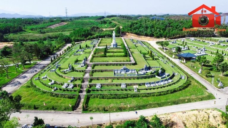 Cận cảnh giai đoạn 1 dự án công viên nghĩa trang Yên Kỳ