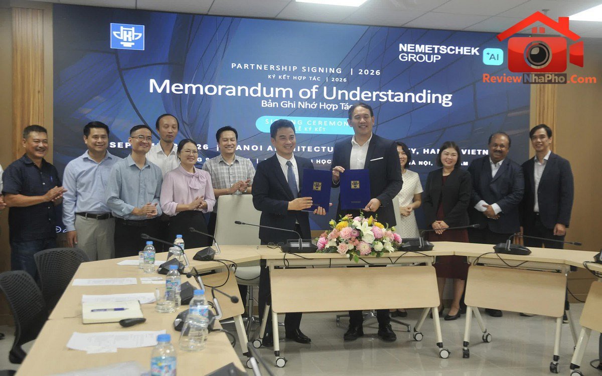 Đại học Kiến trúc Hà Nội hợp tác với Nemetschek Group