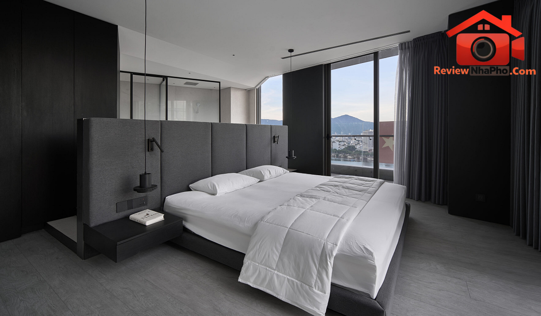 Nhịp chuyển tối – sáng trong căn hộ 2 phòng ngủ thượng lưu tại Đà Nẵng- Ảnh 11. Nhịp chuyển tối – sáng trong căn hộ 2 phòng ngủ thượng lưu tại Đà Nẵng- Ảnh 11.