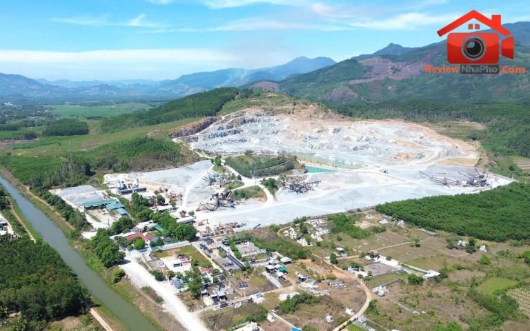Quảng Ngãi nâng công suất mỏ đá An Hội, đáp ứng nhu cầu vật liệu