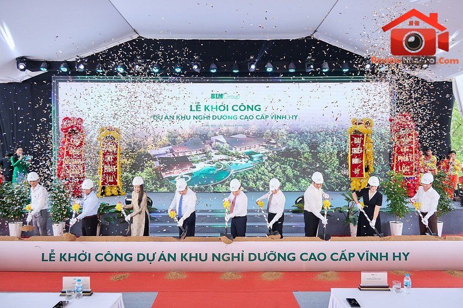 Khởi công khu nghỉ dưỡng cao cấp Vĩnh Hy của BIM Land