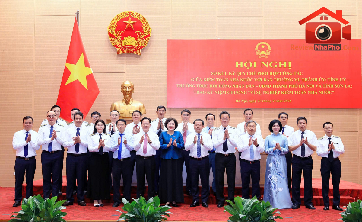 Thành phố Hà Nội, tỉnh Sơn La ký Quy chế phối hợp công tác với Kiểm toán Nhà nước- Ảnh 3.