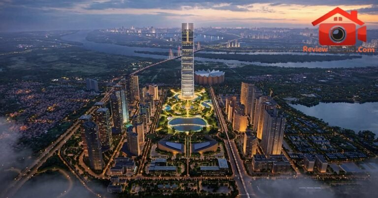 Tháp tài chính 108 tầng tại Bắc Hà Nội: Kiến trúc mới lạ