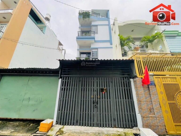 Review nhà phố quận Tân Phú TP.HCM 8.5 tỷ 64m2 giao thông thuận lợi