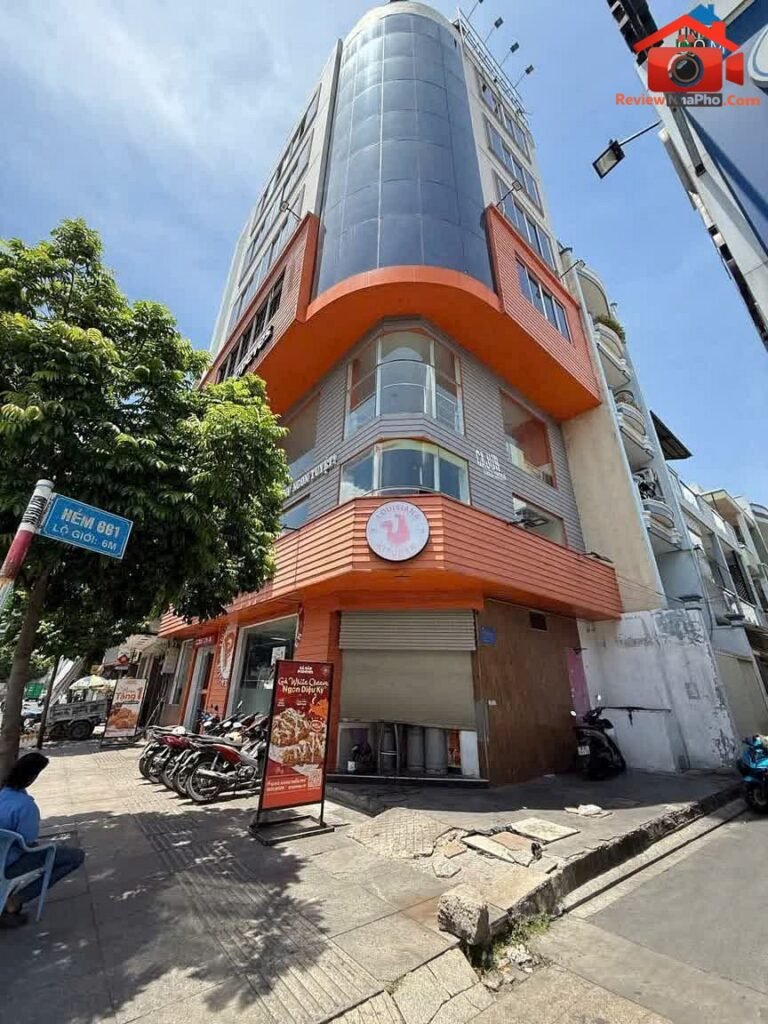 Nhà phố quận Tân Phú TP.HCM giá 5.8 tỷ – diện tích 65m²