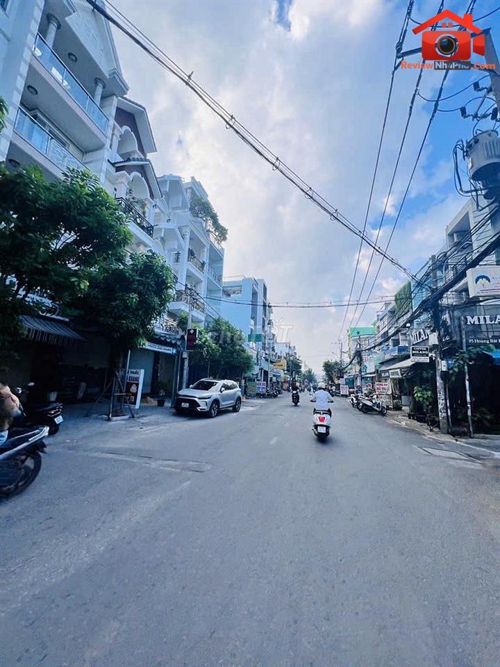 Review nhà phố mặt tiền đường Hoàng Bật Đạt quận Tân Bình TP.HCM giá 17 tỷ