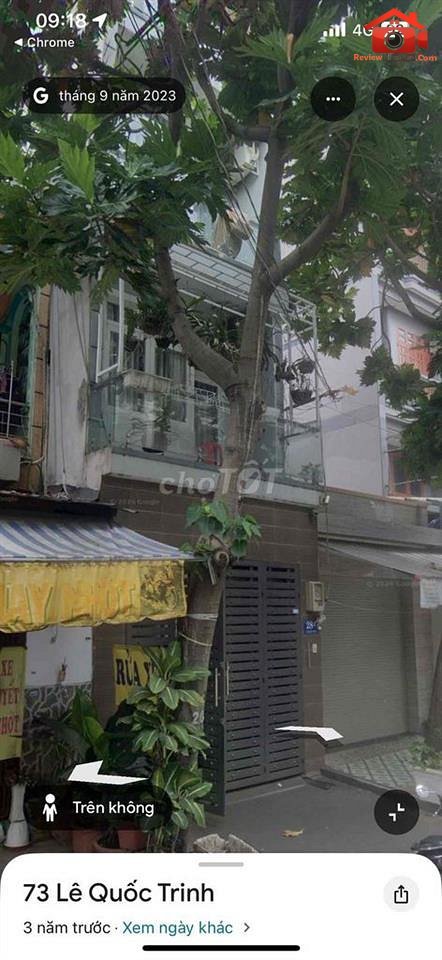Review nhà phố mặt tiền đường Lê Quốc Trinh quận Tân Phú TP.HCM giá 11 tỷ