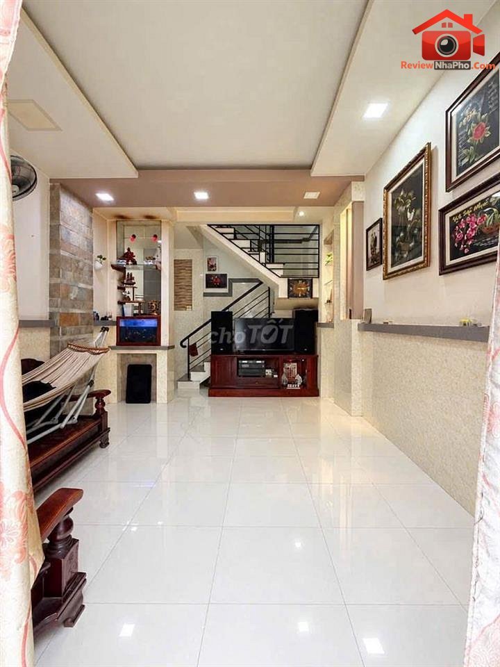 Review nhà phố đường Thạch Lam Quận Tân Phú giá 3.55 tỷ