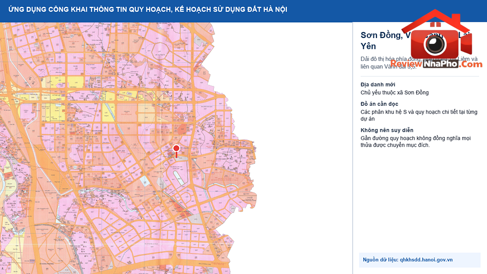 Bản đồ quy hoạch Hoài Đức mới nhất và cách tra cứu chuẩn pháp lý - ảnh 4