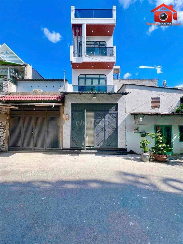 Review nhà phố Quận Bình Tân TP.HCM – Sổ đỏ, 4 phòng ngủ, 4.95 tỷ