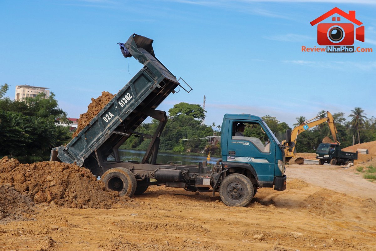 Đà Nẵng: Vướng mặt bằng, dự án kè sông Tam Kỳ thi công cầm chừng- Ảnh 11.