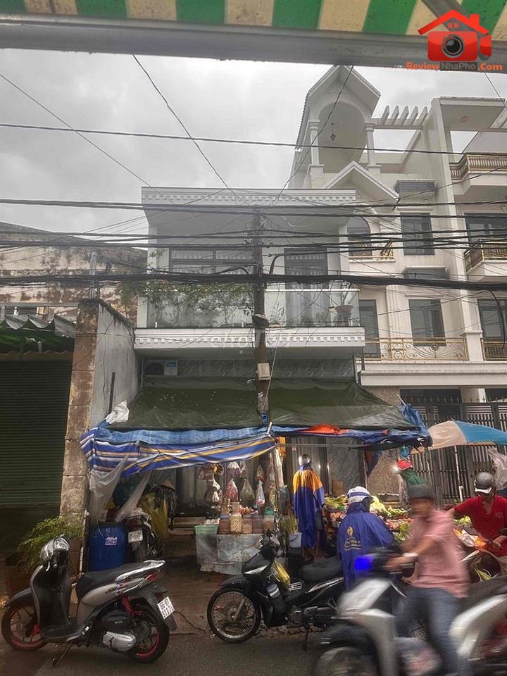 Review nhà phố Quận Bình Tân TP.HCM – Nhà mặt tiền hẻm Hương Lộ 2, 117m2