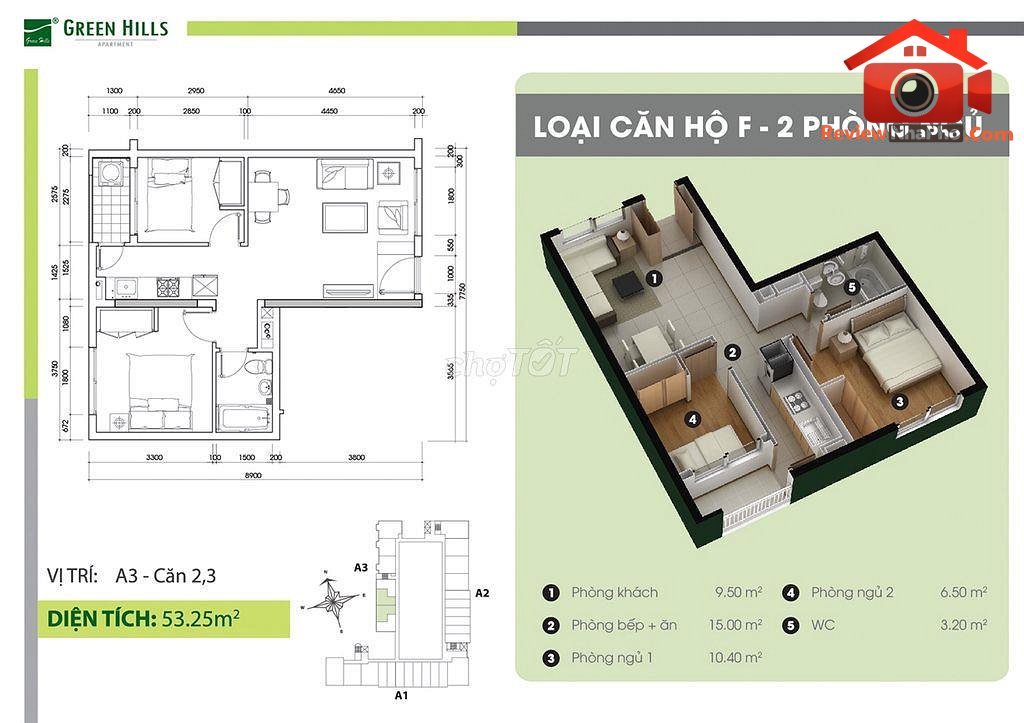 Review nhà phố Quận Bình Tân TP.HCM giá 2.2 tỷ diện tích 49m2