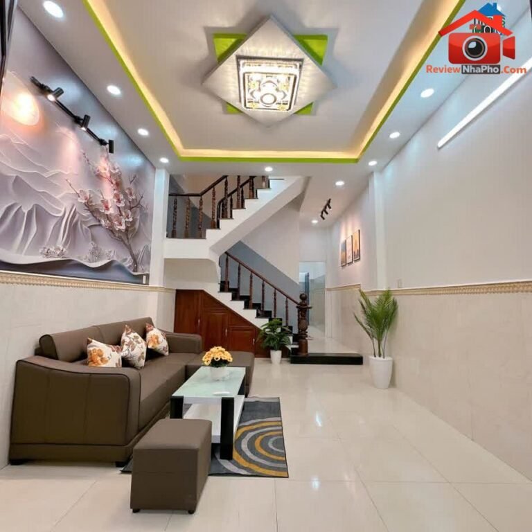 Review nhà phố Bình Tân 60m2 giá chỉ 6.1 tỷ đẹp gầ… – Bán nhà mặt phố Quận Bình Tân – TP Hồ Chí Minh giá BÁN 5 – 7 tỷ