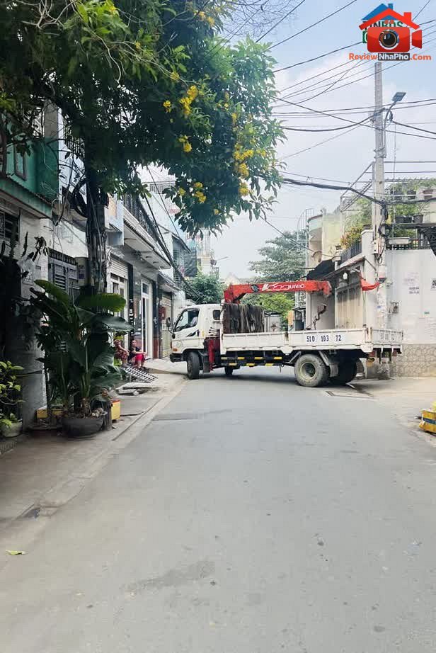 Review nhà phố Bình Trị Đông A, Quận Bình Tân TP.HCM, nhà đất sổ đỏ 54m² chỉ 6.1 tỷ