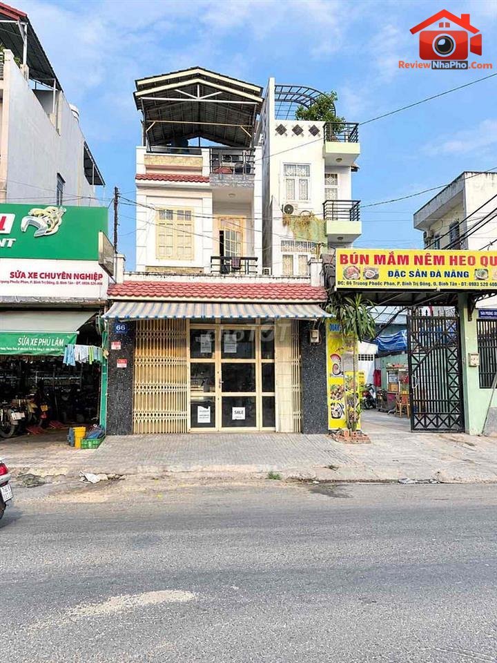 Review nhà phố Bình Trị Đông Quận Bình Tân TP.HCM giá 14 tỷ